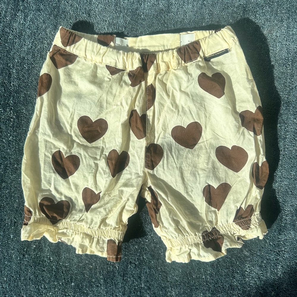 Mini Rodini Heart Shorts - 2-3Y